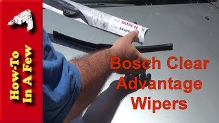 How To: Install Bosch Clear Advantage Wipers on Traverse, Acadia, Enclave