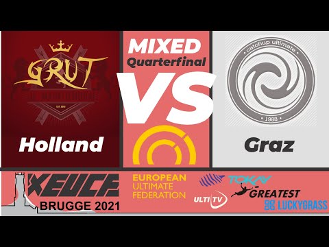 xEUCF 2021 Field 2 - GRUT (NLD) vs. Catchup (AUT) - Mixed Quarterfinals