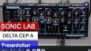 Video thumbnail for Presentation: Radikal Delta CEP A Semi Modular Synth by sonicstate