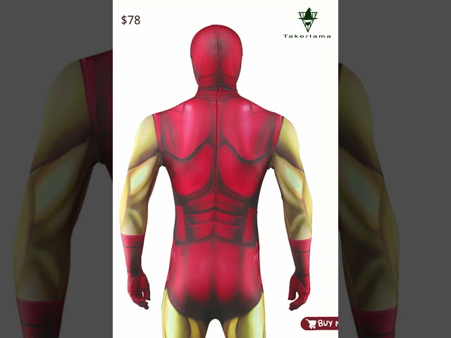 Vídeo relacionado con Rubies Disfraz Iron Man Deluxe para niños y niñas, Jumpsuit con pecho acolchado, cubrebotas y máscara, Licencia Oficial Marvel para Carnaval, cumpleaños, fiestas y regalos