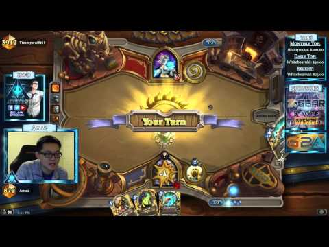 Hearthstone Amaz Playing Legend Ranked Secret Paladin
