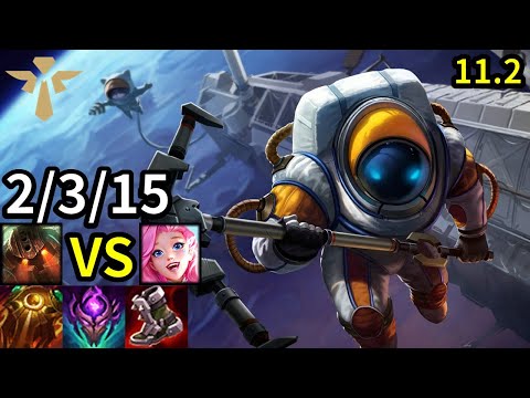Nautilus Support vs Seraphine - EUW Master | Patch 11.2