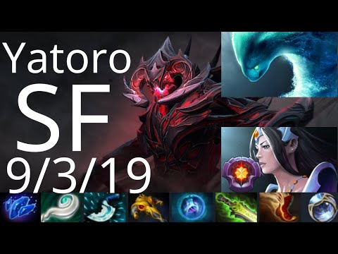 Yatoro Shadow Fiend vs Ame Lina, Monet Mars, Saberlight WK - thank u Morphling - dota2