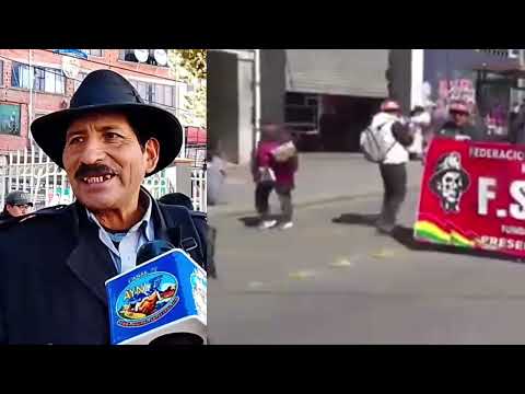 Exrepresentante Asociación de Adultos Mayores La Paz, califica de "político"movilización de la COB