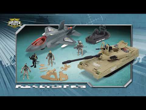 Soldier Force Military Vehicles Playset