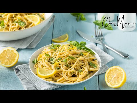 Pasta al limón: Sólo 3 ingredientes!!! 😄