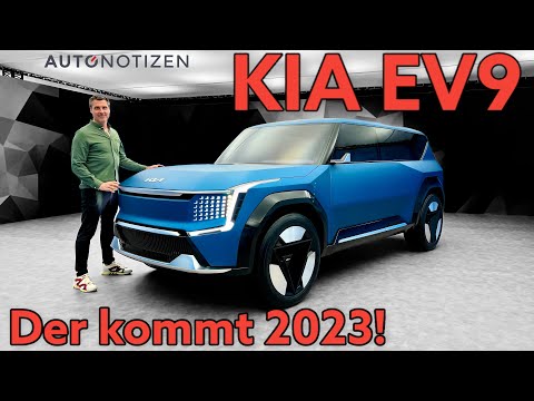 Kia EV9: 2023 geht das Elektro-SUV in Serie! Die Studie im ersten Check | Review