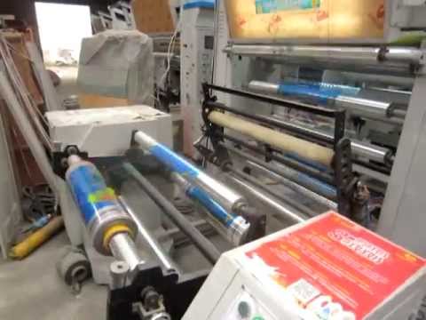 8 color rotogravure printing machine