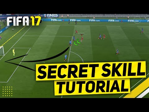 FIFA 17 SECRET SKILL MOVE TUTORIAL - THE FAKE DRAG BACK SPEED BOOST - ATTACKING TRICK