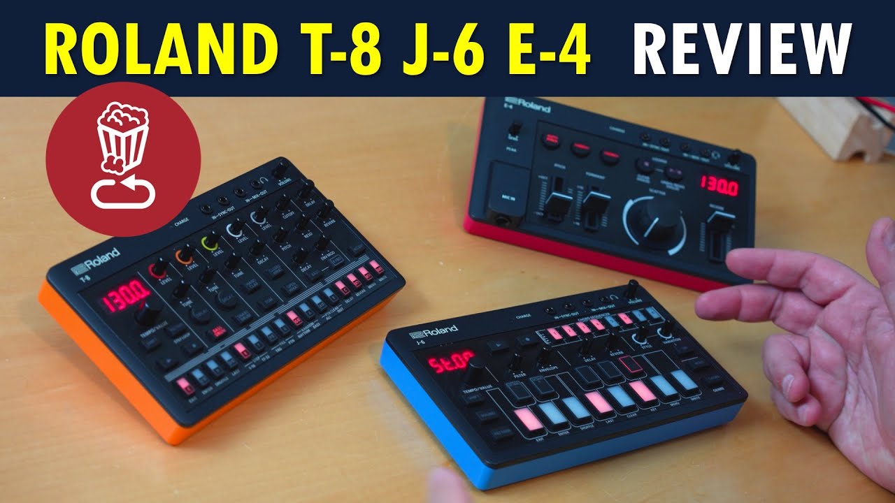 Roland AIRA Compact T-8 J-6 E-4 Review: Here's what makes them special // Full Tutorial - YouTube