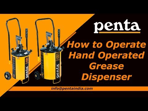 5 Kg Pentool Hand Operated Grease Dispenser