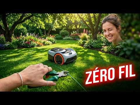 Test Segway Navimow i205 AWD : robot tondeuse pente 45°