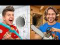 100 Layers Of STYROFOAM Vs CARDBOARD
