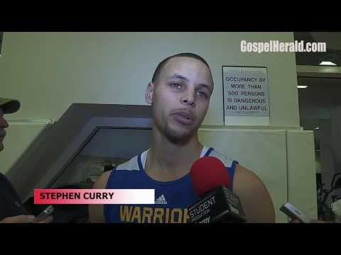 NBA All-Star Stephen Curry Speaks on Faith in Pre-Game Interview