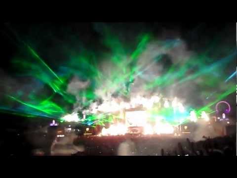 David Guetta @ Tomorrowland 2012 - Massive Fireworks