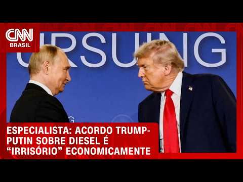 Acordo Trump-Putin sobre diesel é “irrisório” economicamente, diz especialista | WW