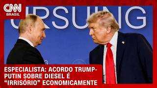 Vídeo: Acordo Trump-Putin sobre diesel é “irrisório” economicamente, diz especialista | WW