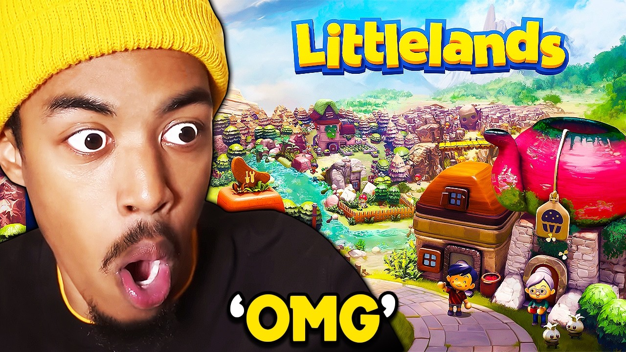 I LOVE These Type of Games!!! | CalebCity Plays Littlelands! (FULL DEMO)