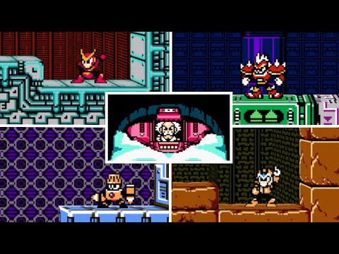 Mega Man 2.5D All Bosses