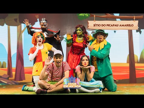 Teatro - Sítio do Pica Pau Amarelo - Esqueceram a Emília - Cidade Encantada