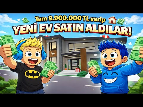 MAVİ VE ERTO 9,900,000 TL YENİ EV ALDILAR! 🏠 Roblox Brookhaven RP