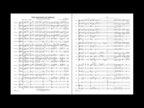 The Hounds of Spring by Alfred Reed/arr. Robert Longfield
