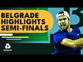 Djokovic vs Khachanov; Fognini vs Rublev | Belgrade 2022 Semi-Final Highlights