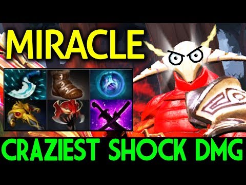 Miracle- Dota 2 [Sven] Craziest Shock Damage !?