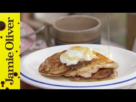 How To Make One Cup Pancakes | Jamie Oliver