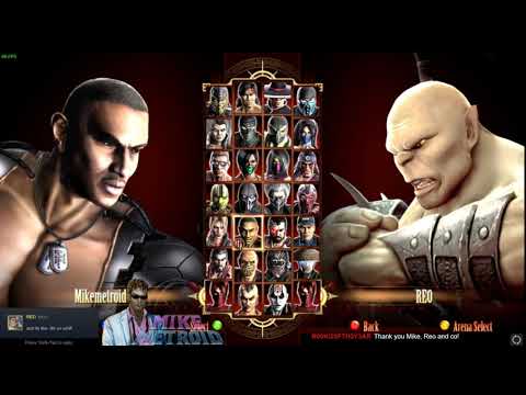 Mikemetroid Prime-Time: MK9TE Late Night Gameplay w/ MK_REO