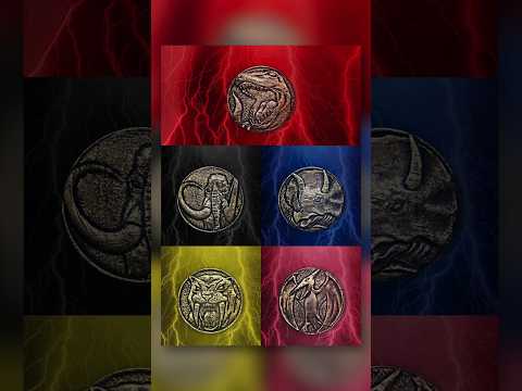 the SECRET power coins of Mighty Morphin’ Power Rangers #MMPR