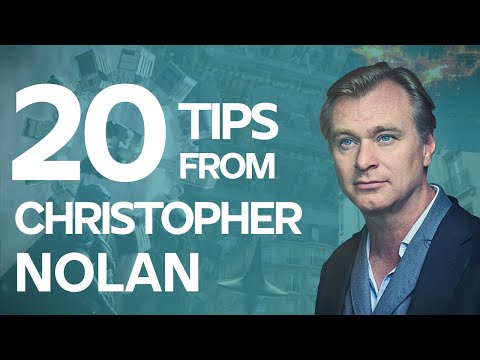 20 Screenwriting Tips from Christopher Nolan