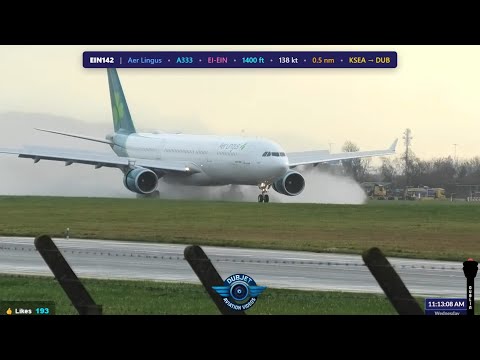 🔴 Midweek Arrivals - Dublin Airport LIVE Plane Spotting Webcam - EIDW/DUB - 11/02/2026