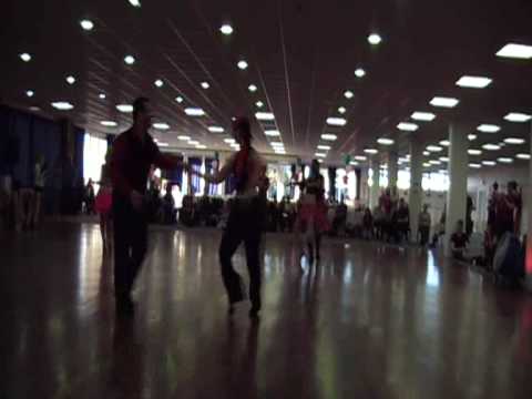 sam and lorna 1st place 2009 scottish open ceroc final fasttrack