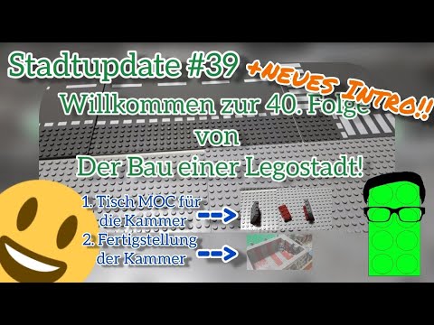 LEGO Stadtupdate #39 | Der Bau einer Legostadt Teil 40 - Tisch MOC + Fertigstellung der Kammer