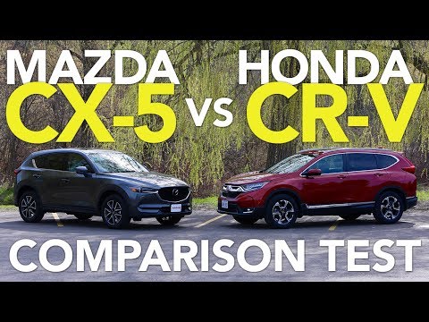 2017 Mazda CX-5 vs 2017 Honda CR-V Comparison Test
