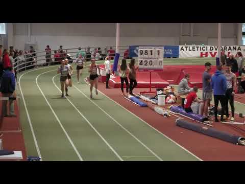 400m [Ž], V. skupina - Otvoreno prvenstvo Zagreba u dvorani 2023