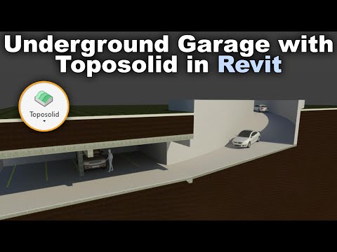Underground Parking Garage in Revit Tutorial