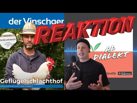 REAKTION AUF ''DER VINSCHGER'' - ''GEFLÜGELSCHLACHTHOF ALS CHANCE''