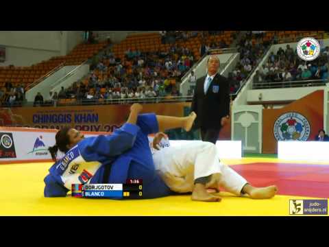 Judo 2013 Grand Prix Ulaanbaatar: Dorjgotov (MGL) - Blanco (VEN) [+78kg] bronze