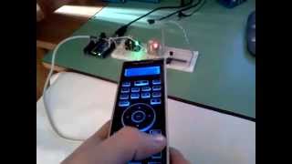 preview picture of video 'Arduino, a remote control and two Relays'