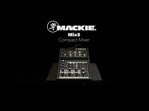 Mackie Mix5 Compact Mixer | Gear4music