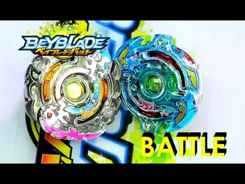 Beyblade Burst ベイブレードバースト B-65 Psychic Phantom P W  Battle 3  VS B-64 Storm Spriggan.B.I