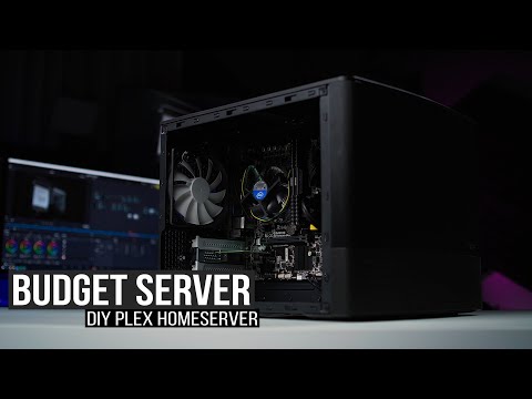 Low Budget Plex Server mit ordentlich Power! - DIY Home Server Build