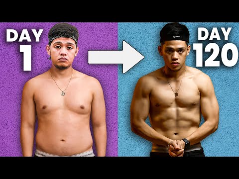 Day 1 vs Day 120 Body Transformation