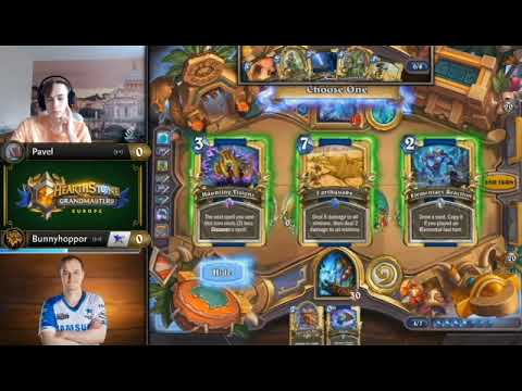 Parvel vs Bunnyhoppor-Hearthstone Grandmasters Europe Season2 Week3-One card change the game!!