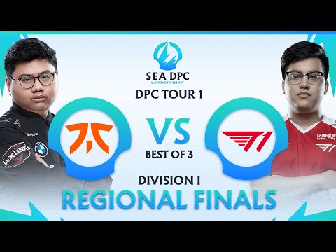 Fnatic vs T1 Game 3 (BO3) | DPC SEA 2021 Regional Finals