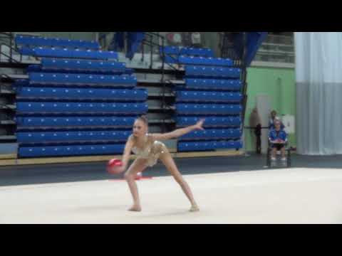 Polina Makovska UKR junior ball Winter Princess 2018