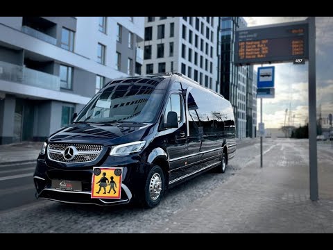 Minibus Cuby Sprinter XXL 8666mm 25+1+1 [Construction on Panelvan]