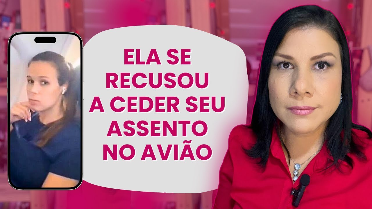MULHER QUE SE RECUSOU A CEDER ASSENTO PARA CRIANÇA